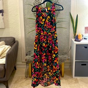Bright Flower hi-Low Dress🌸 🌺 🌼